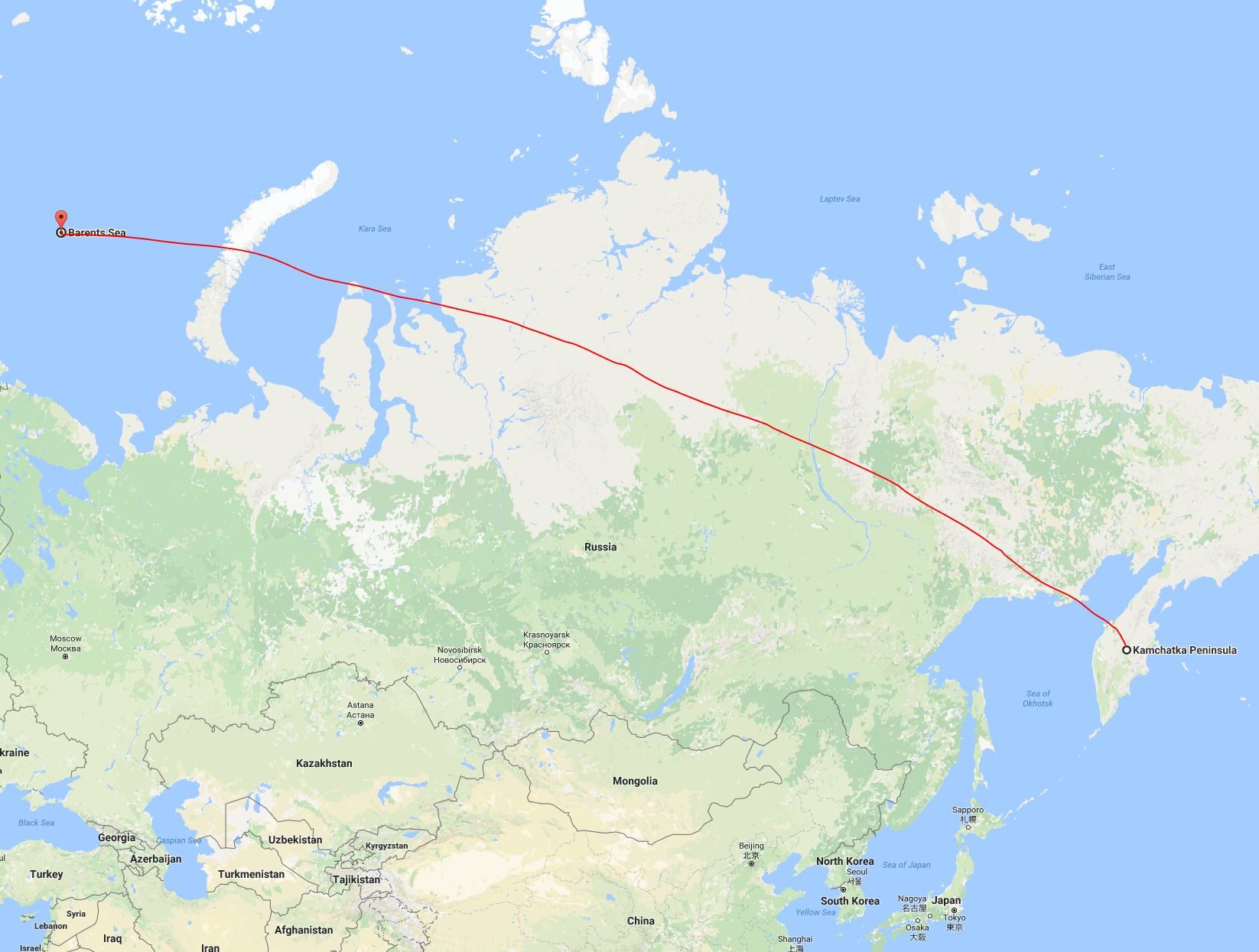 Click to enlarge Russia map