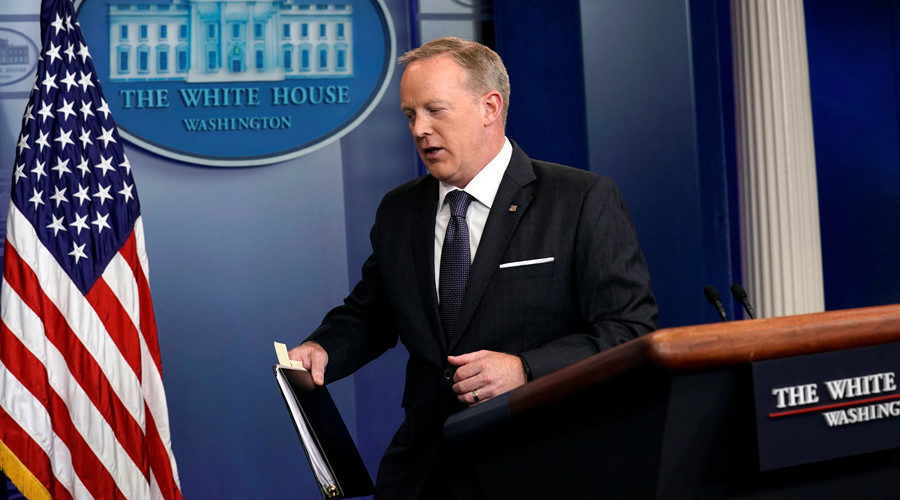 Click to enlarge Sean Spicer