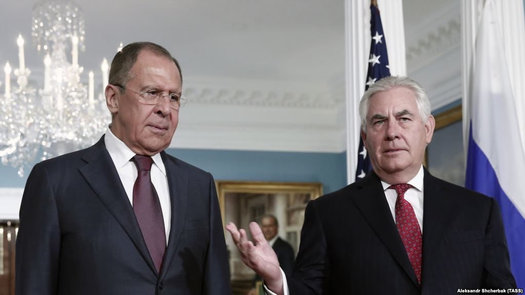 Click to enlarge Lavrov and Tillerson