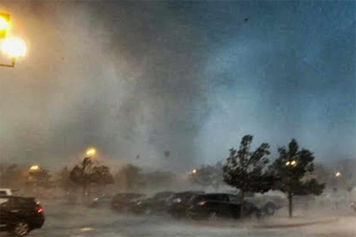 tornado in Howell, NJ