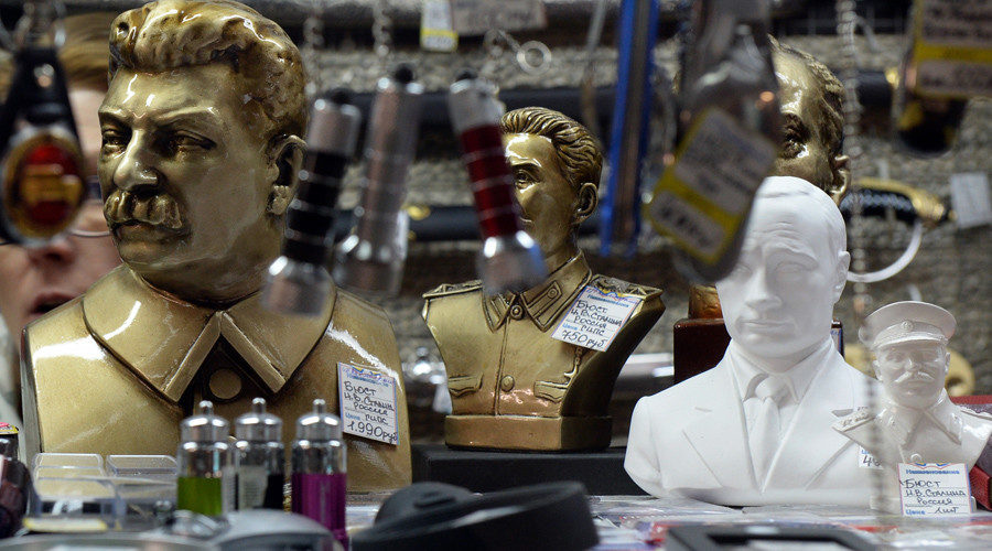 Russian leader busts