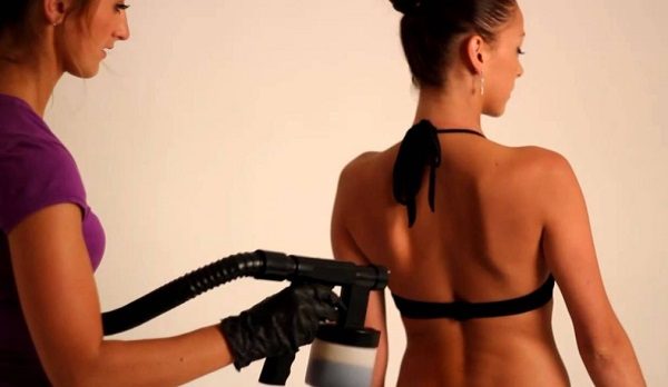 tanning spray