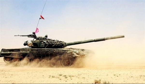 Syrian army tank