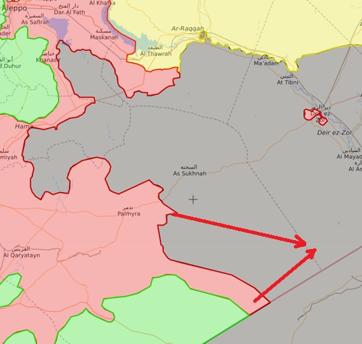 Click to enlarge Syria battle map