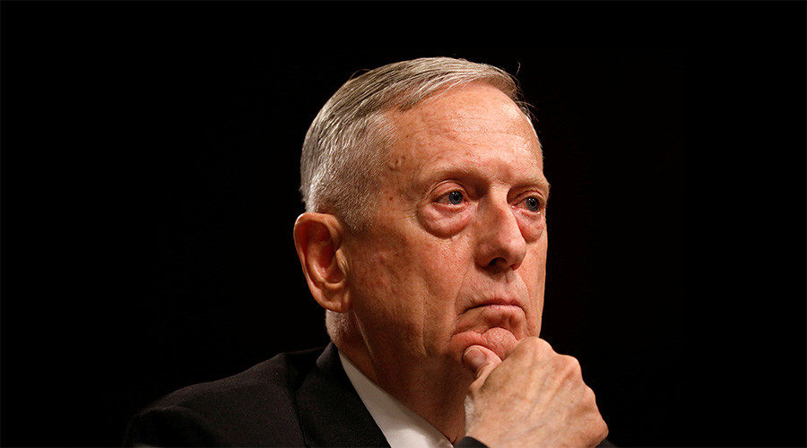 Click to enlarge James Mattis