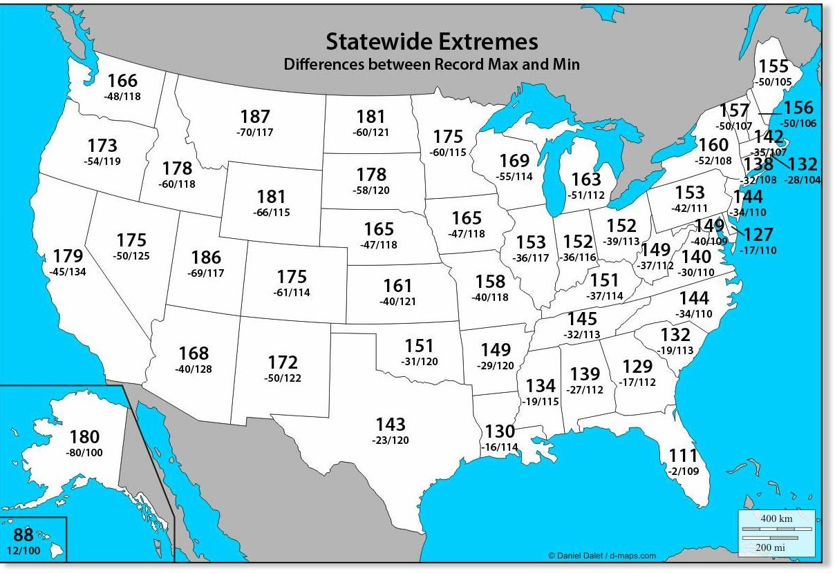 Среднегодовая температура в америке. Температурная карта США. Температура в США по Штатам. Климат в США по Штатам. Средняя температура по Штатам США.