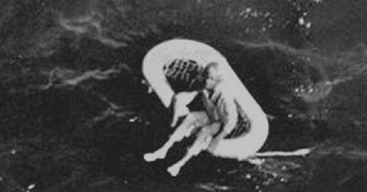 child rescued from sea 1961