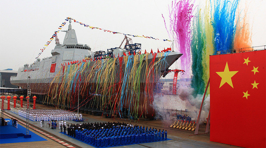China's new type of domestically-built destroyer