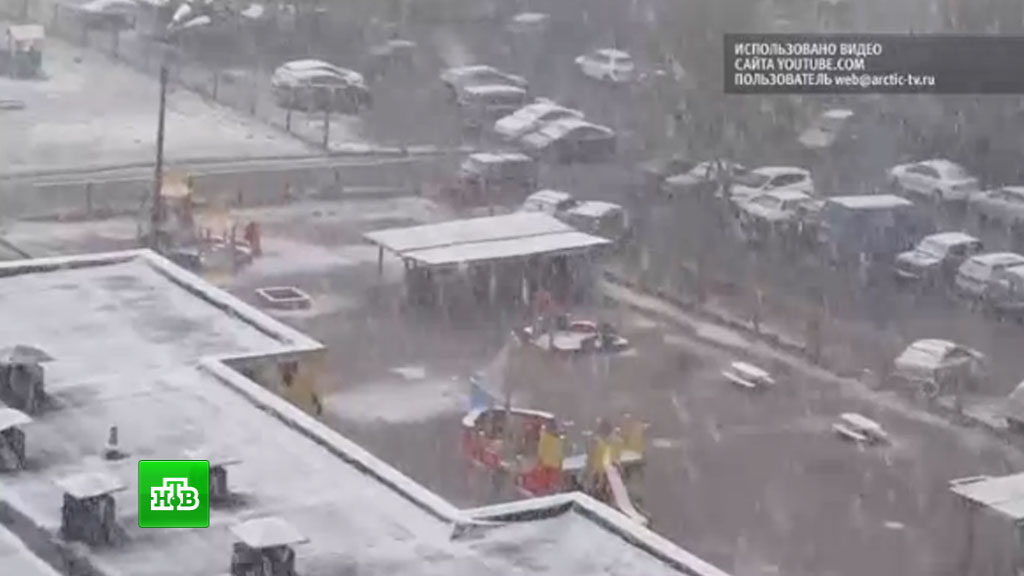 snow russia