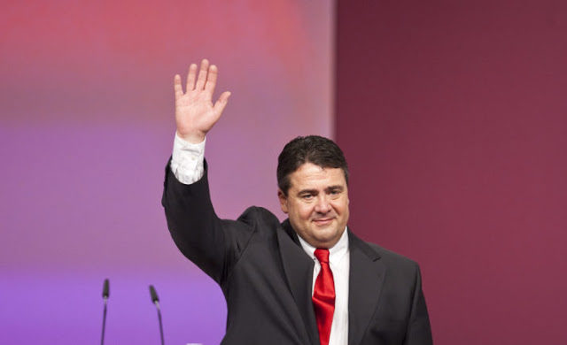 Click to enlarge Sigmar Gabriel