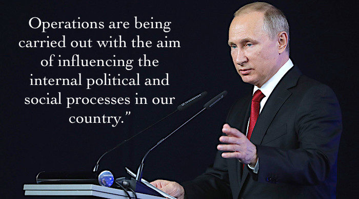 Putin speaking