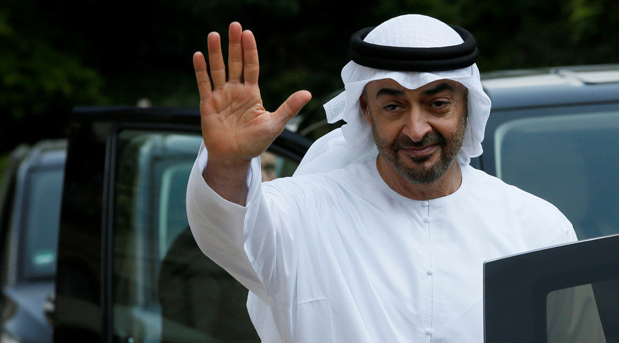 Abu Dhabi's Crown Prince Sheikh Mohammed bin Zayed al-Nahyan