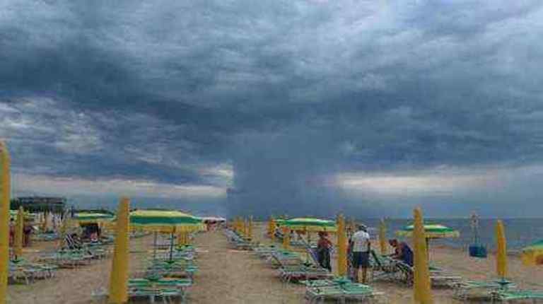 Click to enlarge Caorle downburst