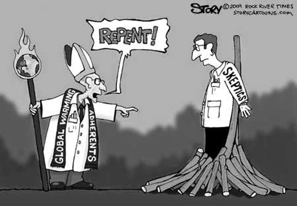 global warming heresy heretic global cooling ice age