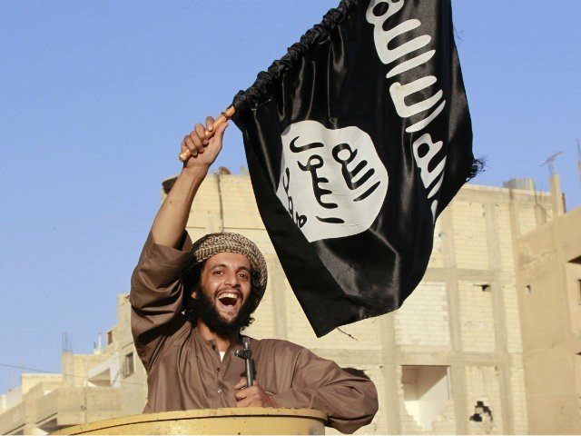 happy Islamic state terrorist