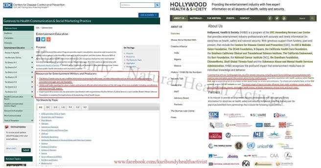 Click to enlarge Hollywood Health and Society