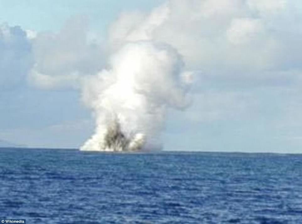 Click to enlarge Kavachi is what's known as a shallow submarine volcano off the coast of Vangunu Island. It is one of the most active submarine volcanoes in the Pacific and also has the name Rejo te Kvachi, which means Kavachi's Oven