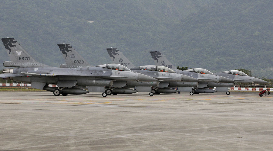 Taiwan Air Force's F-16 fighter jets