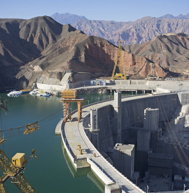 Click to enlarge Hydropower station and dam in China