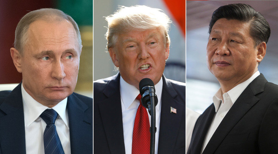 Vladimir Putin,Donald Trump,Xi Jinping