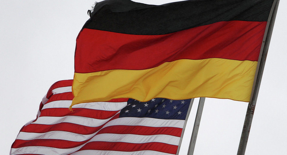 German/US Flags