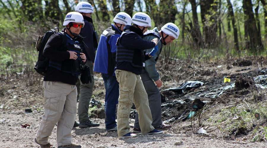 Representatives OSCE Mission to Ukraine in Lugansk Region