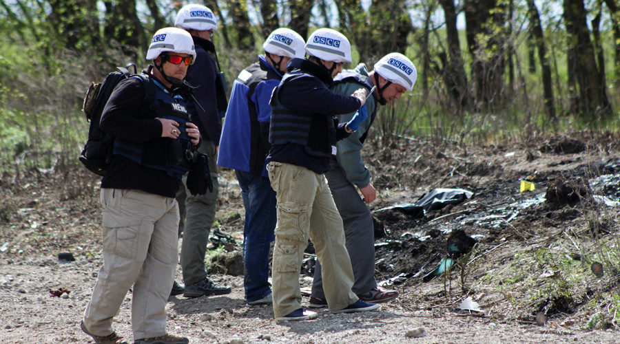 Click to enlarge Representatives OSCE Mission to Ukraine in Lugansk Region