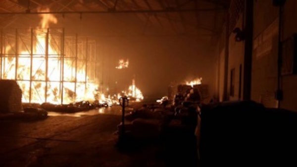 fire in Venezuela