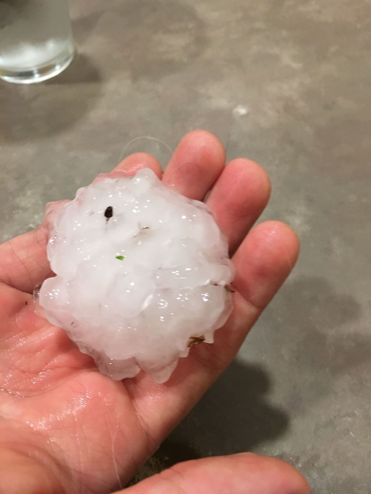 large hail