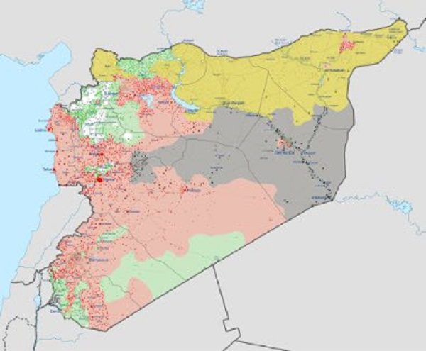 Click to enlarge Syria battle map July 1, 2017