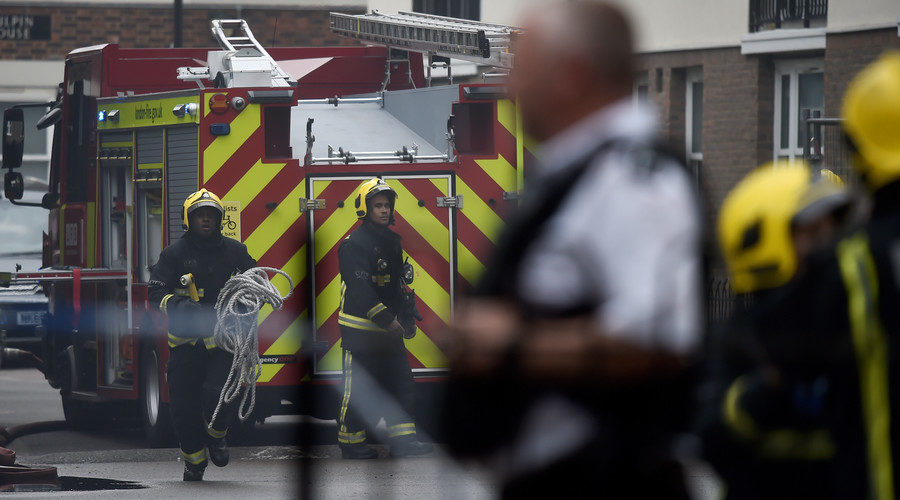 london fire fighters