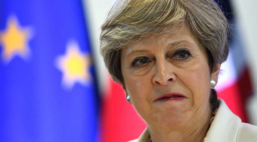 Click to enlarge Theresa May