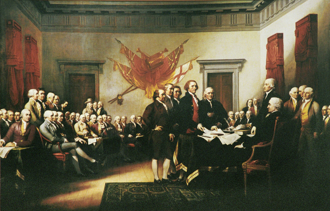 The Presentation of the Declaration of Independence, July 4, 1776