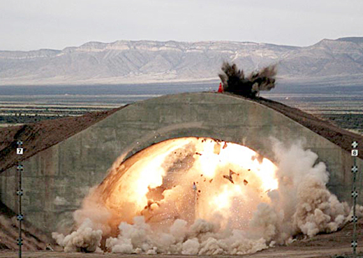 Click to enlarge US Air Force’s MOP (Massive Ordnance Penetrator)