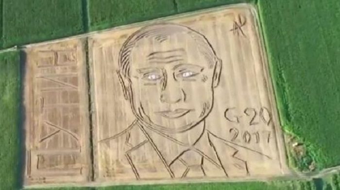Putin Crop Circle