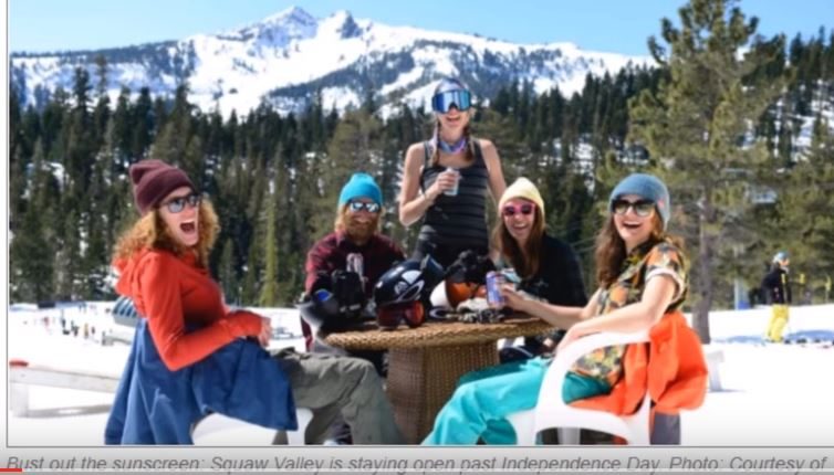 Click to enlarge Squaw valley skiing