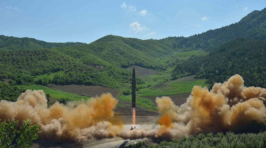 The intercontinental ballistic missile Hwasong-14