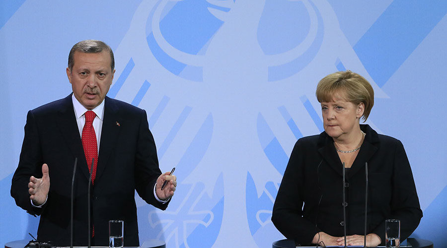 Erdogan and Merkel