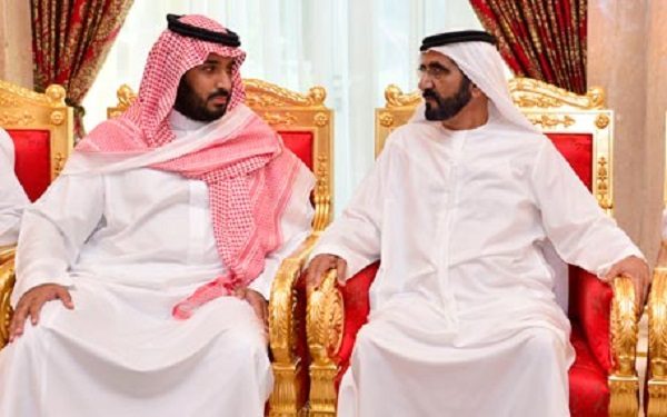 Mohammad bin Zayed and Mohammad bin Salman