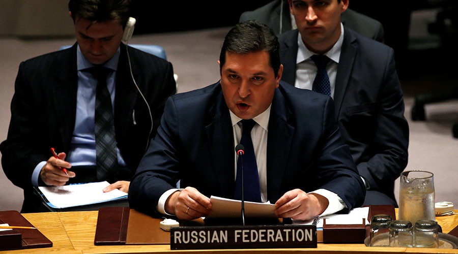 Vladimir Safronkov Russian Deputy Ambassador UN