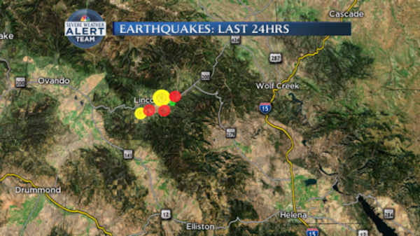 earthquake lincoln mt