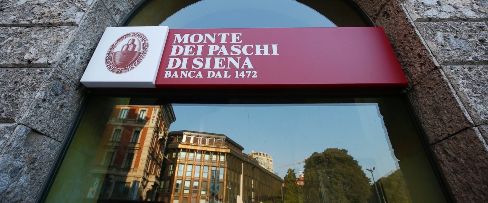 Click to enlarge Monte Dei Paschi di Siena bank Milan Italy