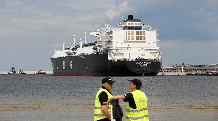 Click to enlarge LNG ship