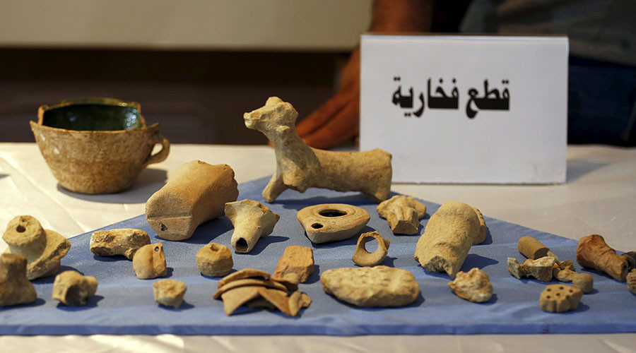 Click to enlarge Iraqi artifacts