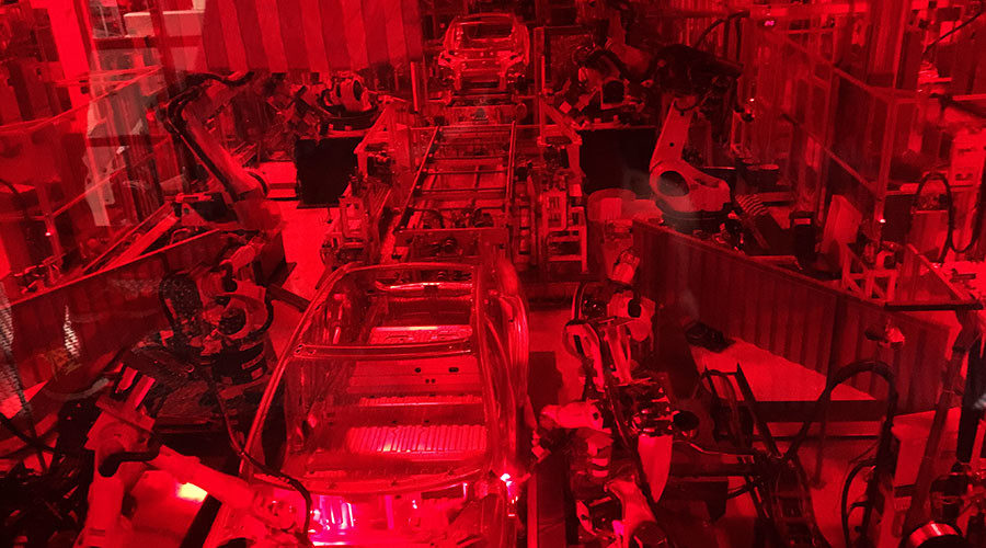 Click to enlarge tesla factory