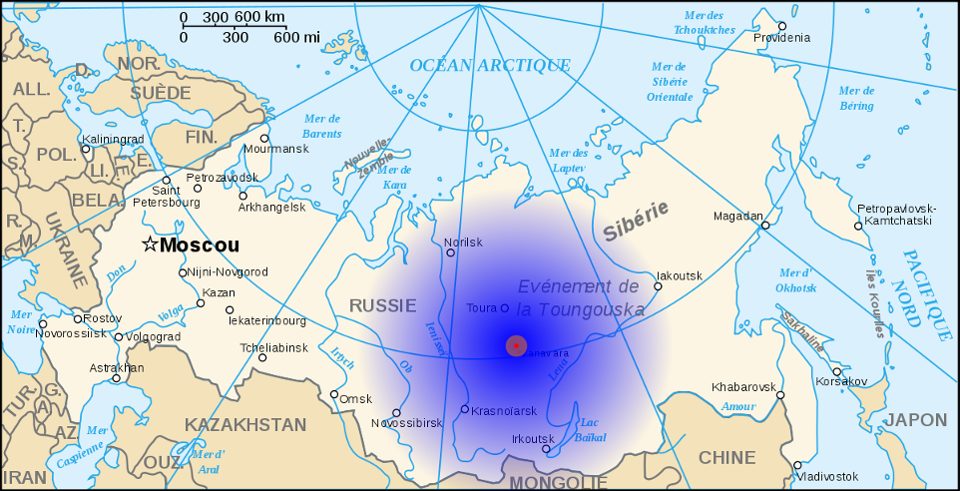 Tunguska blast