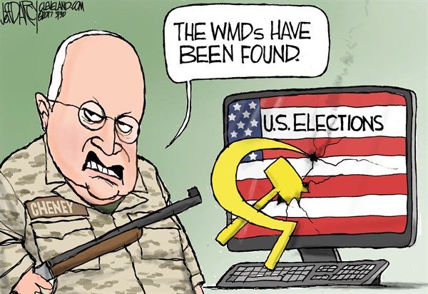 cheney wmd cartoon