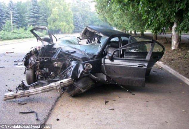 ukraine car crash