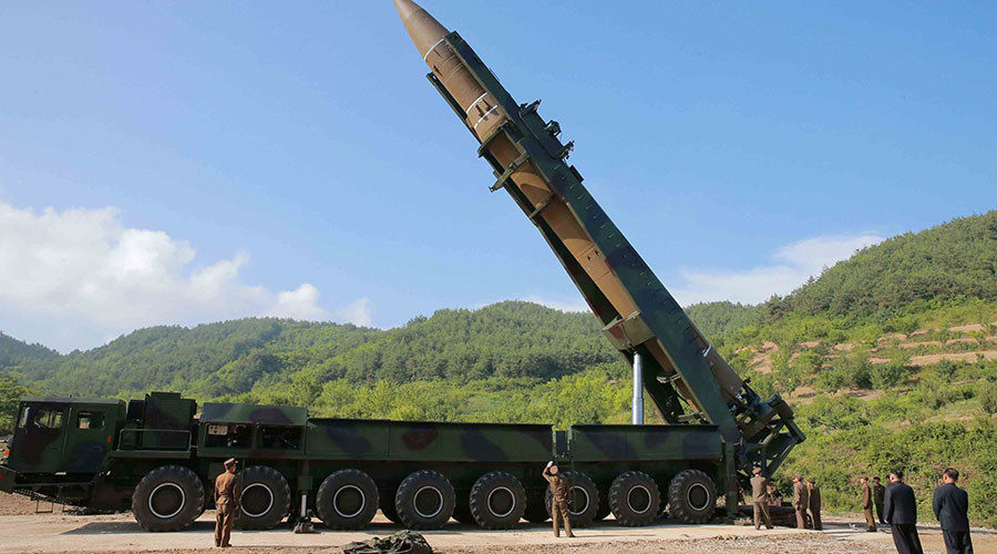 The intercontinental ballistic missile Hwasong-14