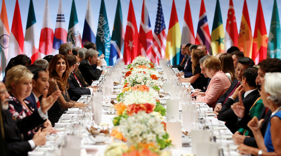 G20 leaders summit dinner in Hamburg